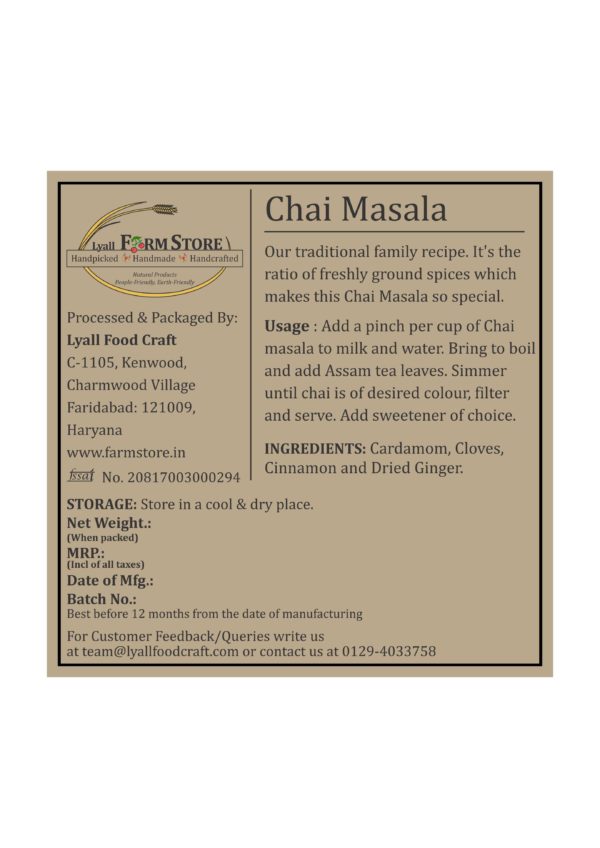 Chai Masala