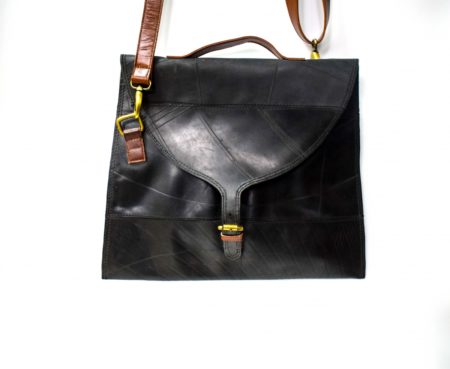 Thela Leather Sling Bag (Upcycled)
