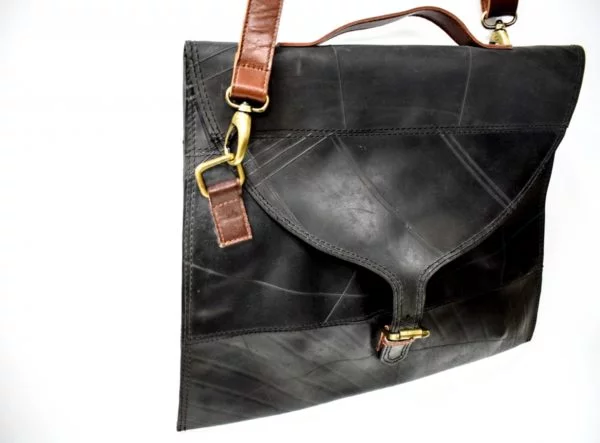 Thela Leather Sling Bag (Upcycled)