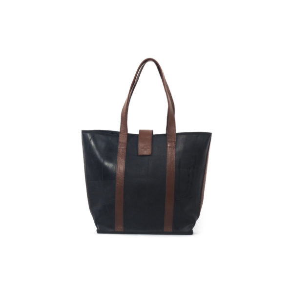 Clea Leather Shoulder Bag (Upcycled)