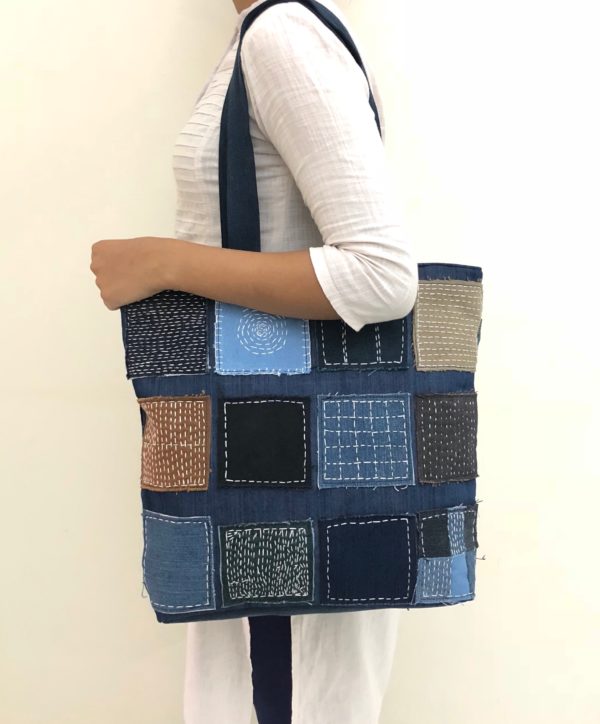 denim tote rimagined 1 kantha