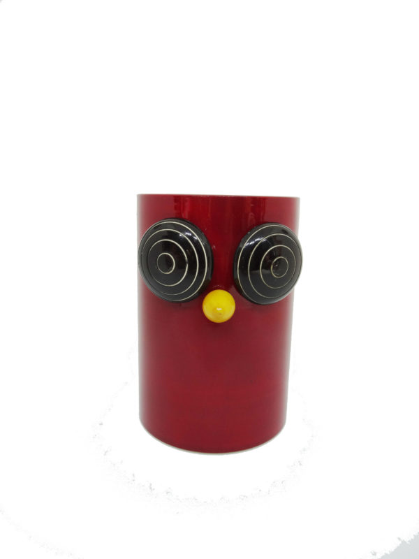 Red Owl pen stand wood livecrafts
