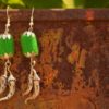 Pratibimb Green Chilly Handmade Earrings