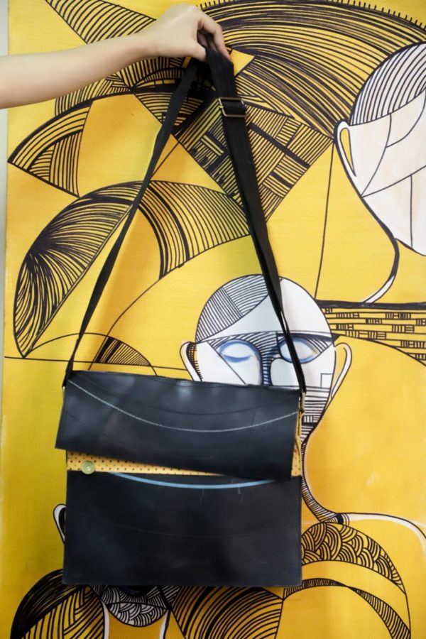 Prakash Bag - Small (Upcycled Tube) - Image 2