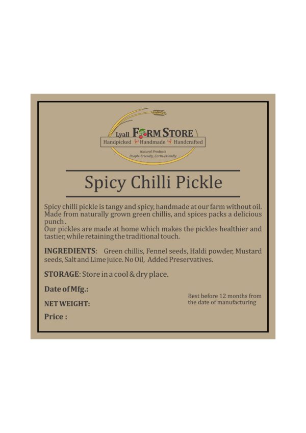 Red Chilli pickle - 400 gms - Image 2