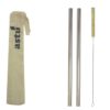Steel Straws with pouch