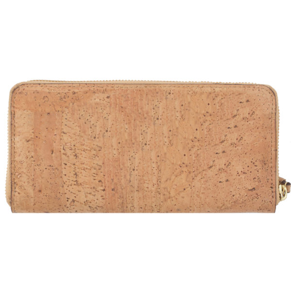 Willow Ziparound Wristlet Natural Back