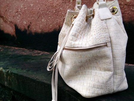 bucket bag creme