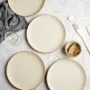 MD white dinner plates