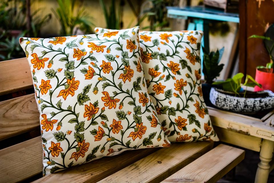 Organic throw deals pillow covers