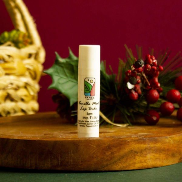 vanilla mint lip balm