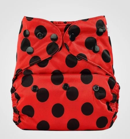 Pocket Diaper (Lady Bug)