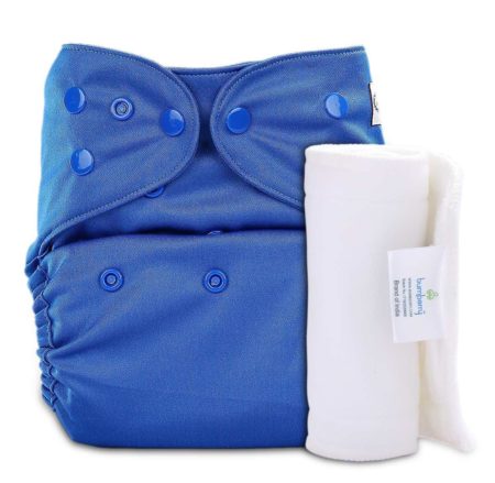 Reusable Diaper Cover (Deep Blue)