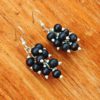 Dewy Grapes Natural Seeds Earrings
