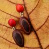 Brown Bud - Natural Seeds Earrings