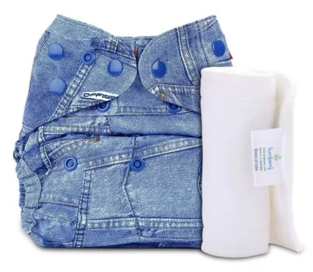 Reusable Diaper Cover (Jeans)