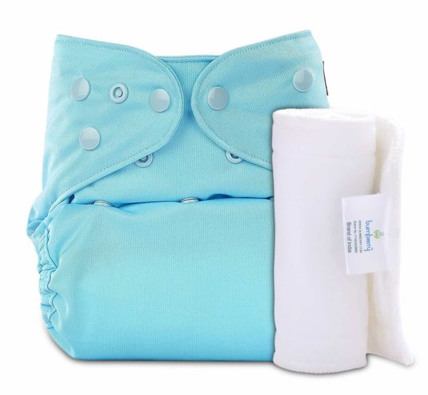 Reusable Diaper Cover (Baby Blue)