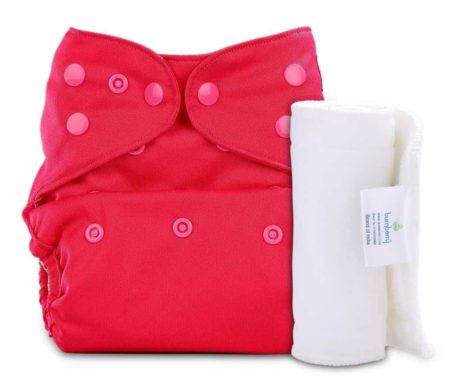 Reusable Diaper Cover (Rose Pink)