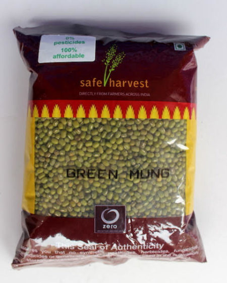 Safe Harvest Green Mung Whole 500 gm_1