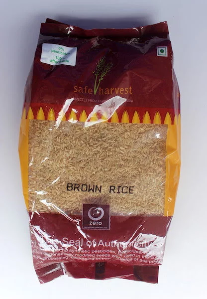 Safe Harvest Sona Masuri Unpolished Brown Rice