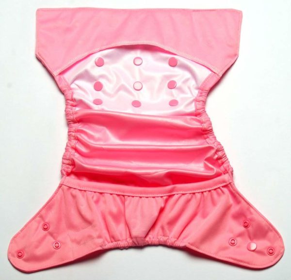 Reusable Diaper Cover (Pink)