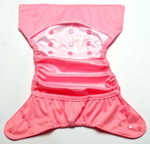 Reusable Diaper Cover (Pink)