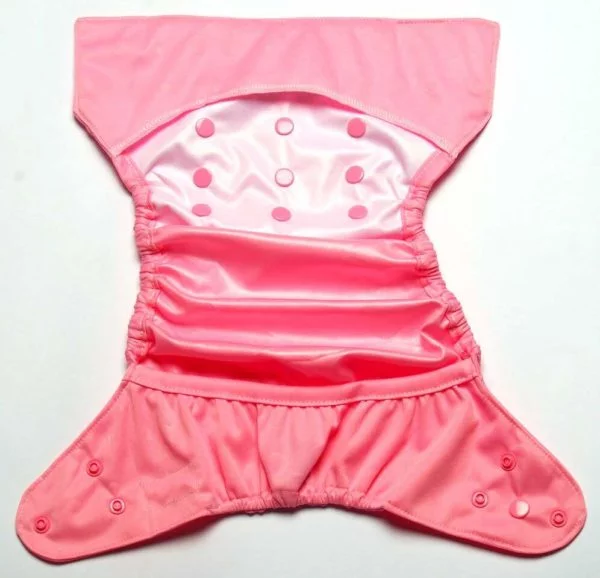 Reusable Diaper Cover (Pink)