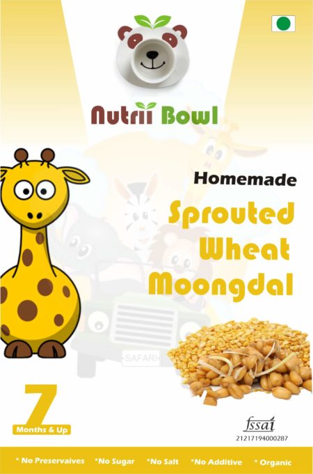 HM04 Sprouted Wheat Moong Dhal