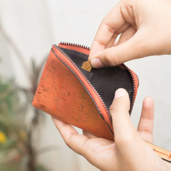 Non-leather-cork-minimal-wallet