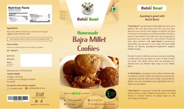 CK20 Bajra Millet Cookies