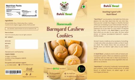 CK34 Barnyard Cashew Cookies