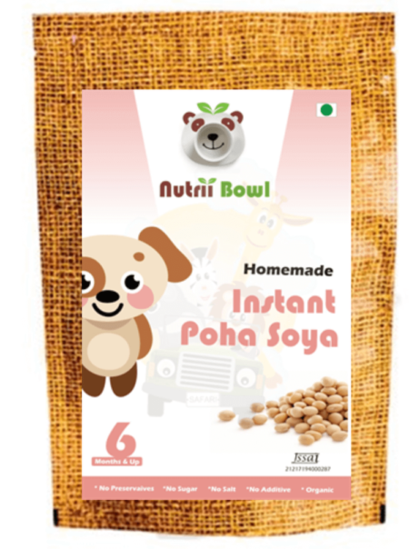 Instant poha soya pouch