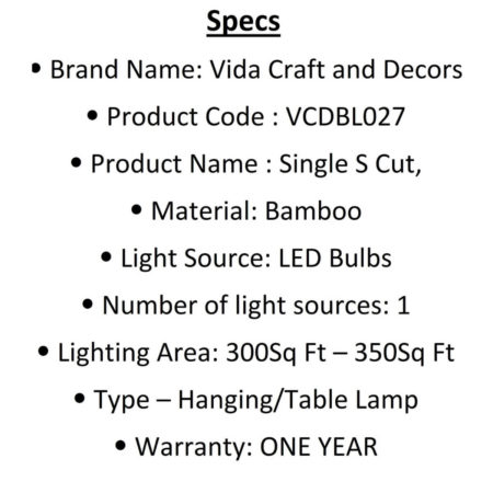 Single S Cut Lamp4