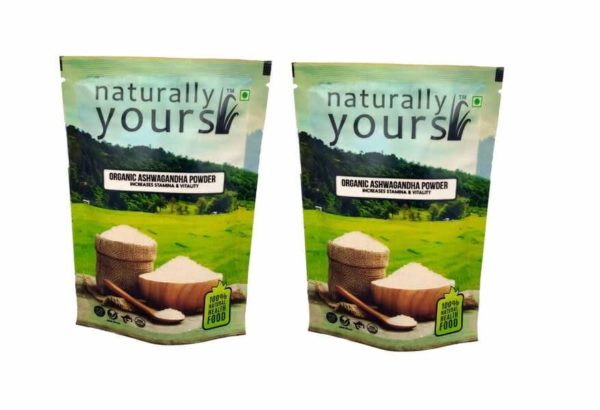 Naturally Yours Ashwagandha Powder 100g pack 2