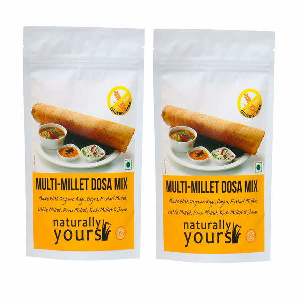 Naturally Yours Multi Millet Dosa Mix pack of 2160g each_1