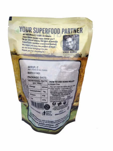 Naturally Yours Organic Kodo Millet 500g_2