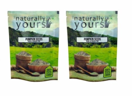 Naturally Yours Raw Pumpkin seeds pack of 250g each