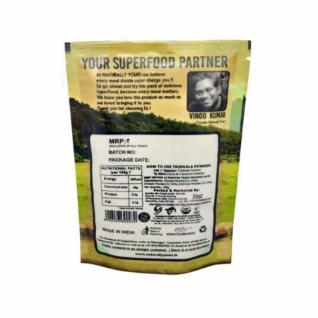 Naturally Yours Triphala Powder pack of 2100g each_2