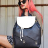 Tango Black Backpack - By Midoree
