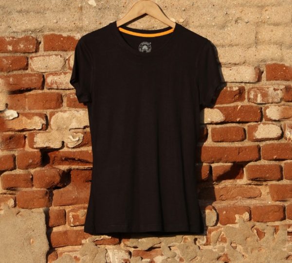 Woodwose Bamboo Fabric Tee - Black