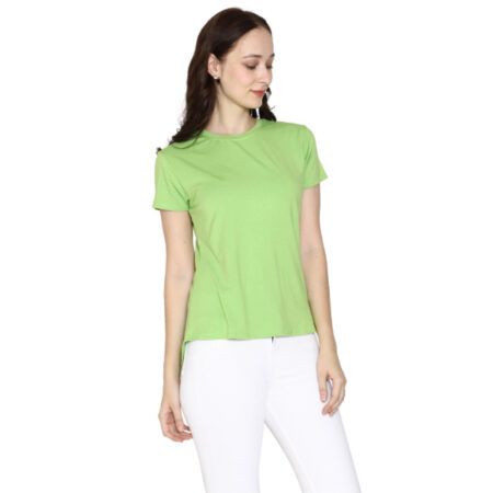 Woodwose Women's Tee Lime Green 4