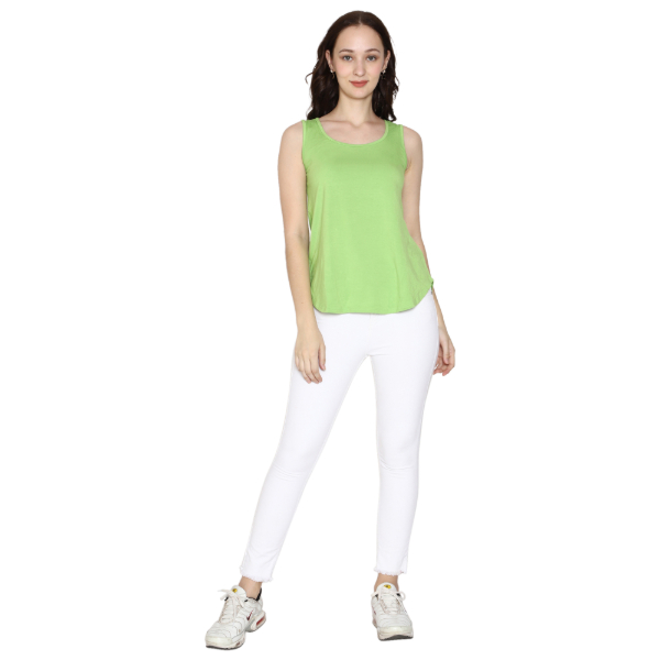 Woodwose Lime Green Tank Top (1)