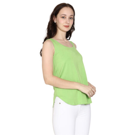 Woodwose Lime Green Tank Top (4)