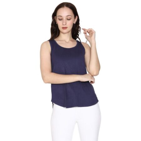 Woodwose Navy Tank Top (2)