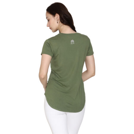 Woodwose Bamboo Tee Olive green 10
