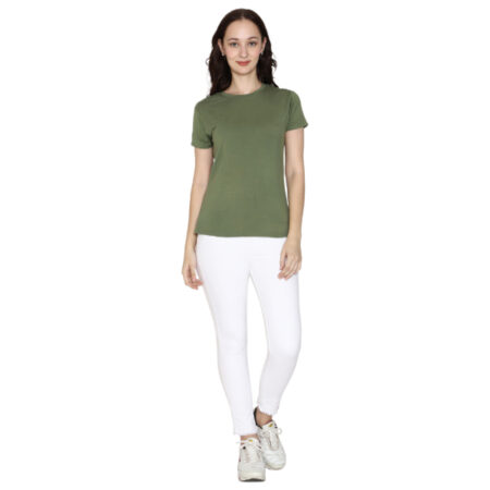 Woodwose Bamboo Tee Olive green 6