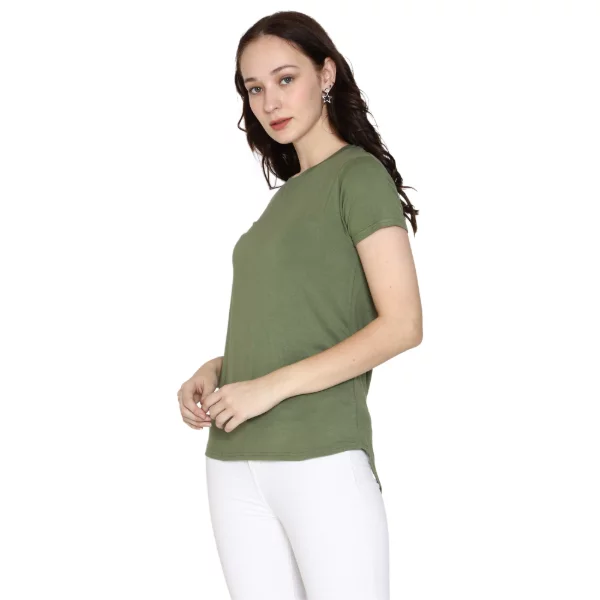 Woodwose Bamboo Tee Olive green 8