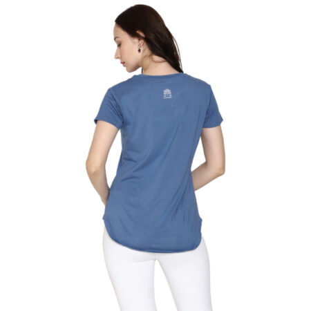 Woodwose Women Stella Blue Tee 10