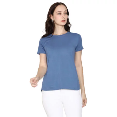 Woodwose Women Stella Blue Tee 7