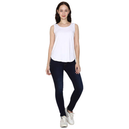 Woodwose White Tank Top 1
